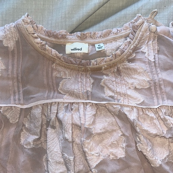 Aritzia Wilfred pink top XS - Picture 2 of 3